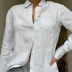 Vineyard vines striped button-down top